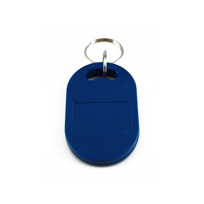 RFID tag / klíčenka oválná modrá