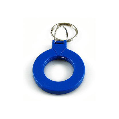 RFID tag / klíčenka kruhová modrá