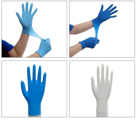 Nitrilové rukavice (balení 100 ks)